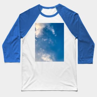 Blue sky texture background Baseball T-Shirt